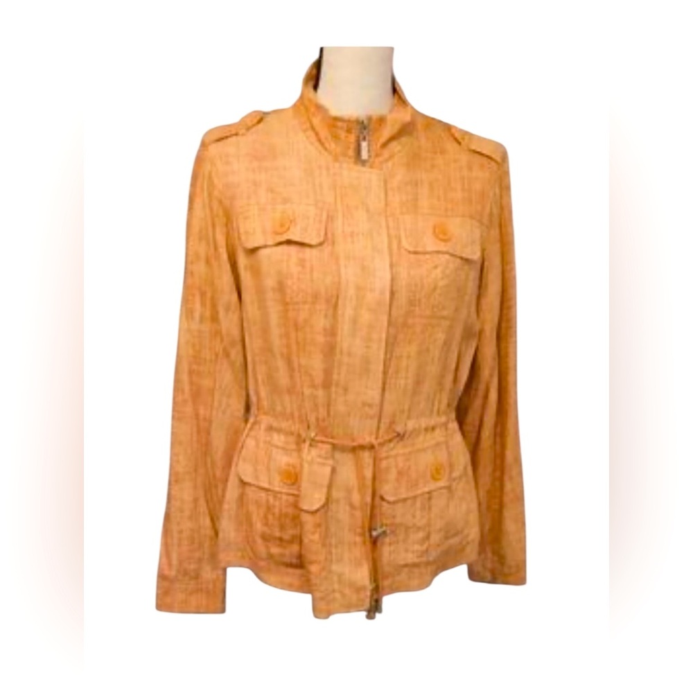 Jou Jou Women's Light Brown Utility Jacket
